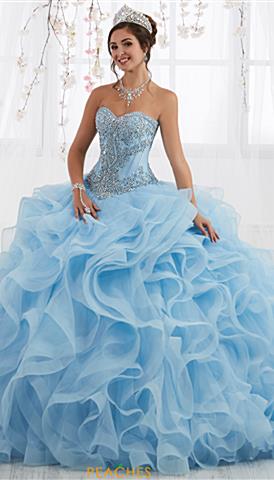 Ocean Blue Sweet 16 Dresses