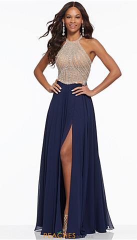Navy Blue Military Ball Dresses