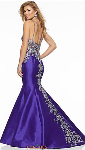 Long Purple Dress for Prom