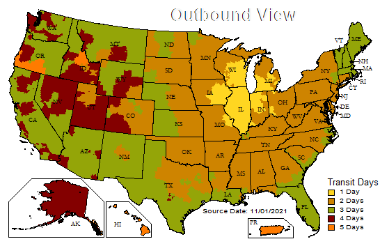 Shipping Map